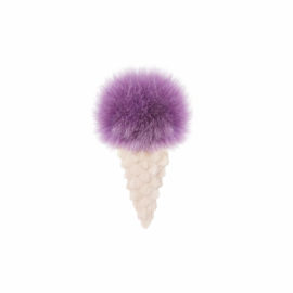 Purple ice cream trinket