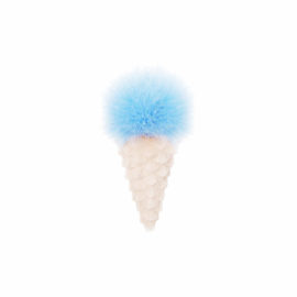 Light blue ice cream trinket
