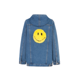 Denim jacket ” Smile”