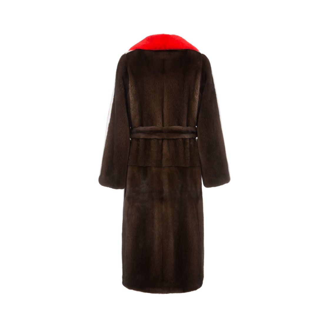 Gucci Mink Fur Coat in Brown