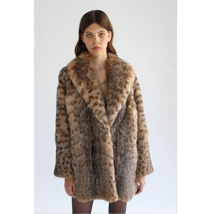 Single breasted lynx fur coat - Blood & Honey