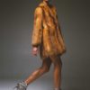 Upcycled Vintage American Fisher Fur Coat